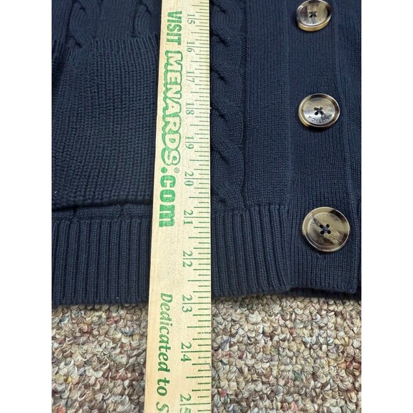 NWT Náutica Classic V-Neck Cardigan Elegant Preppy Classy Button Up Large - Picture 11 of 12